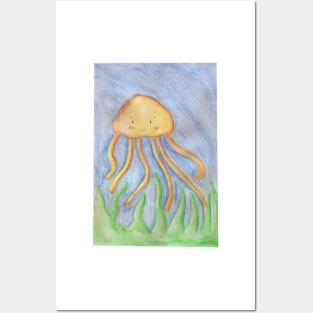 Jelly Fish 1 Posters and Art